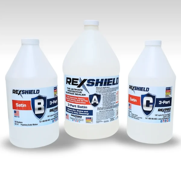 3-Part Satin Gallon Bottle Image