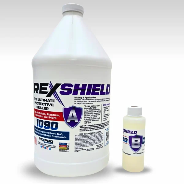 RexShield 1090 Metal Gelcoat Anti-Corrosive Gallon Bottle