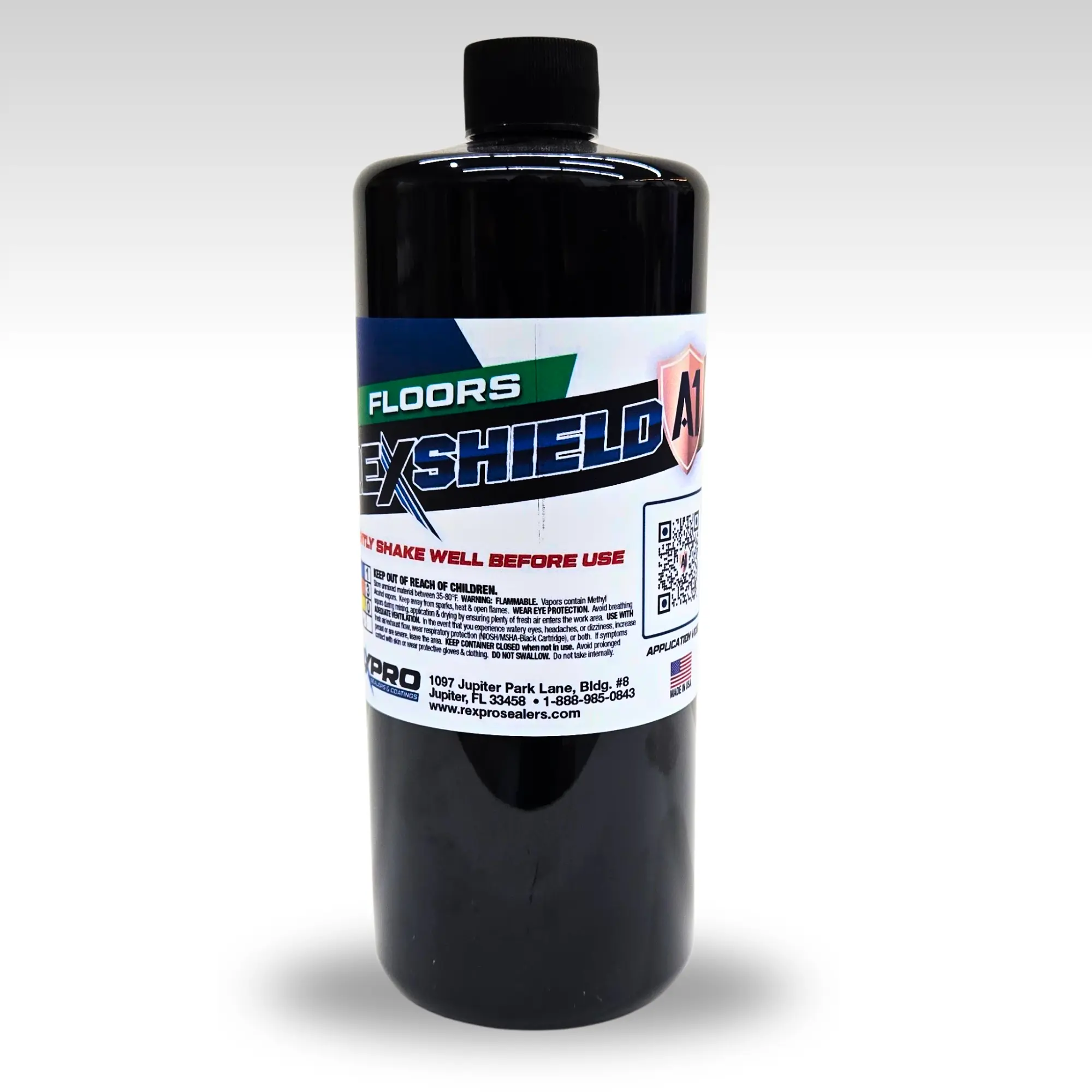 RexShield A1 Floors by RexPro Sealers and Coatings Quart Bottle