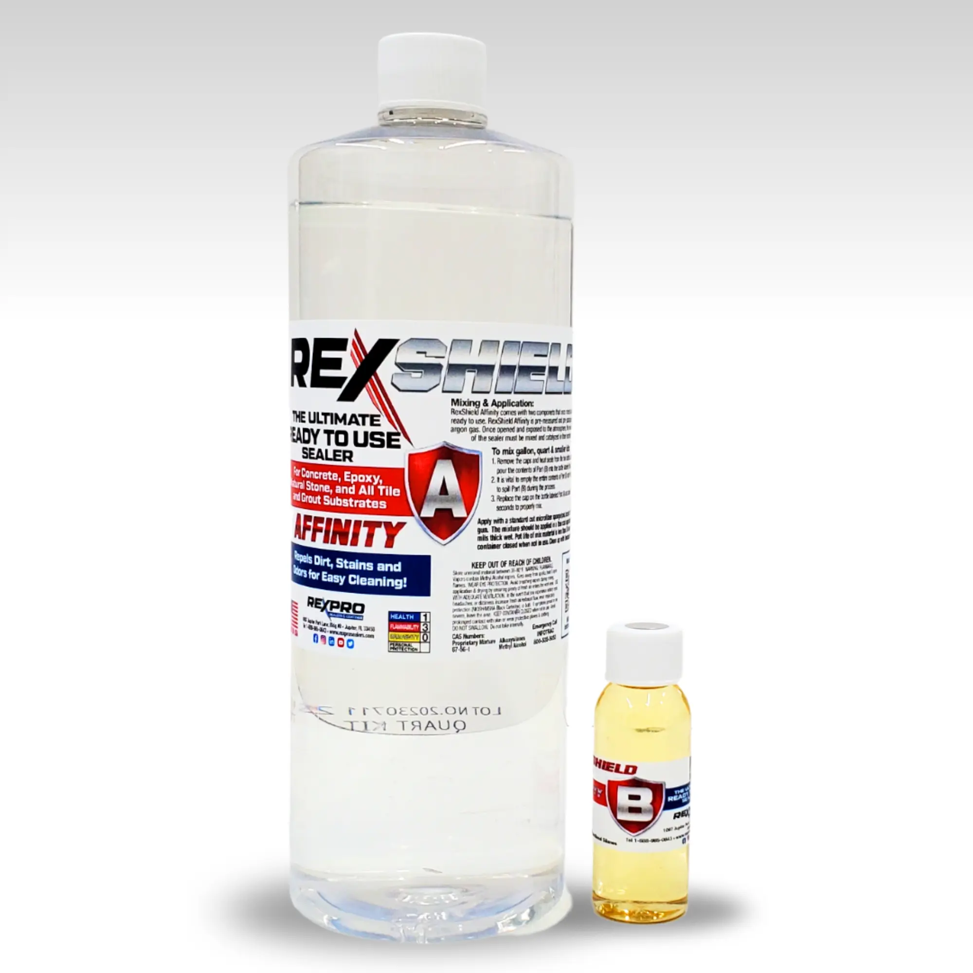 RexShield Affinity The Chameleon by RexPro Sealers and Coatings Quart Bottle