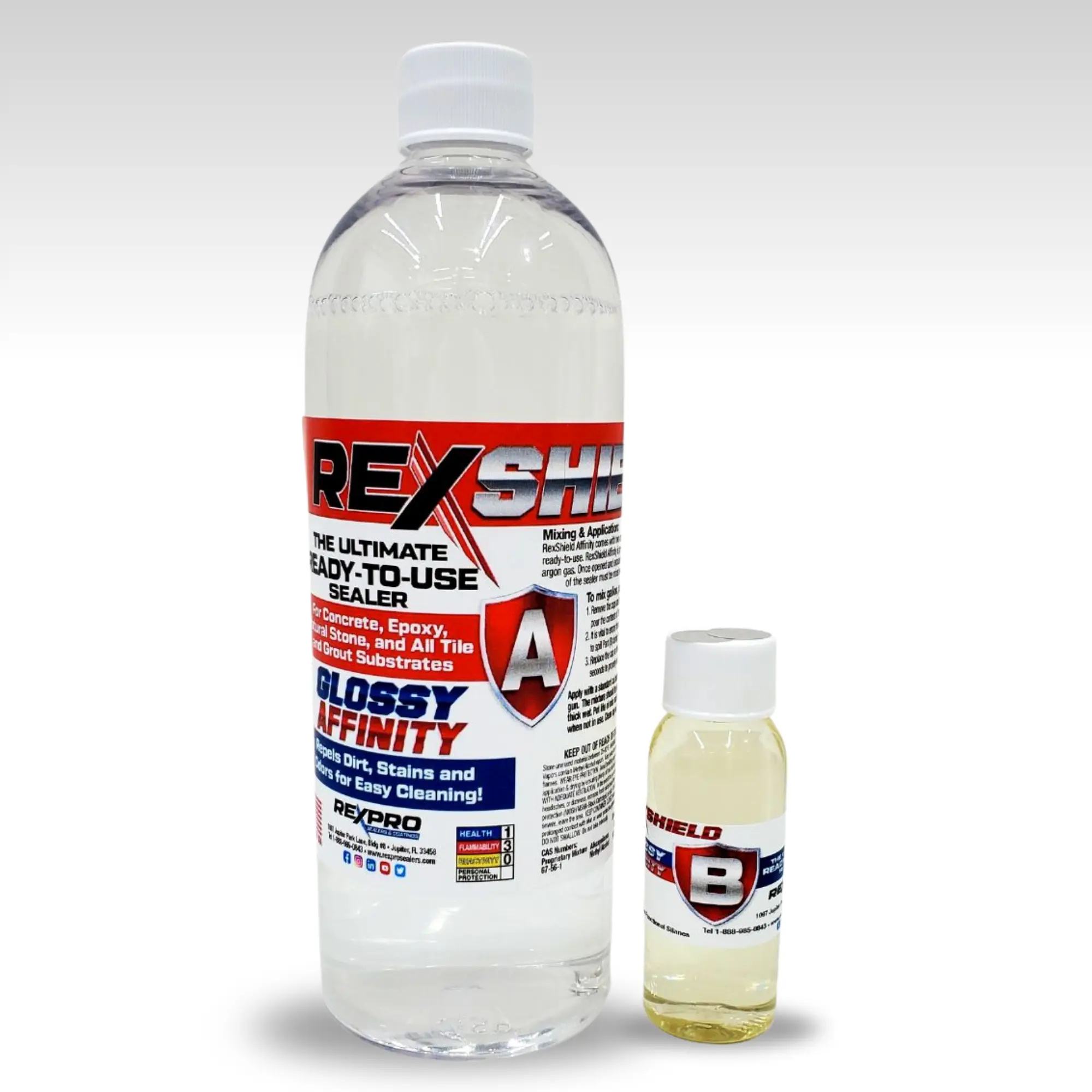 RexShield Glossy Affinity by RexPro Sealers and Coatings Pint Bottle