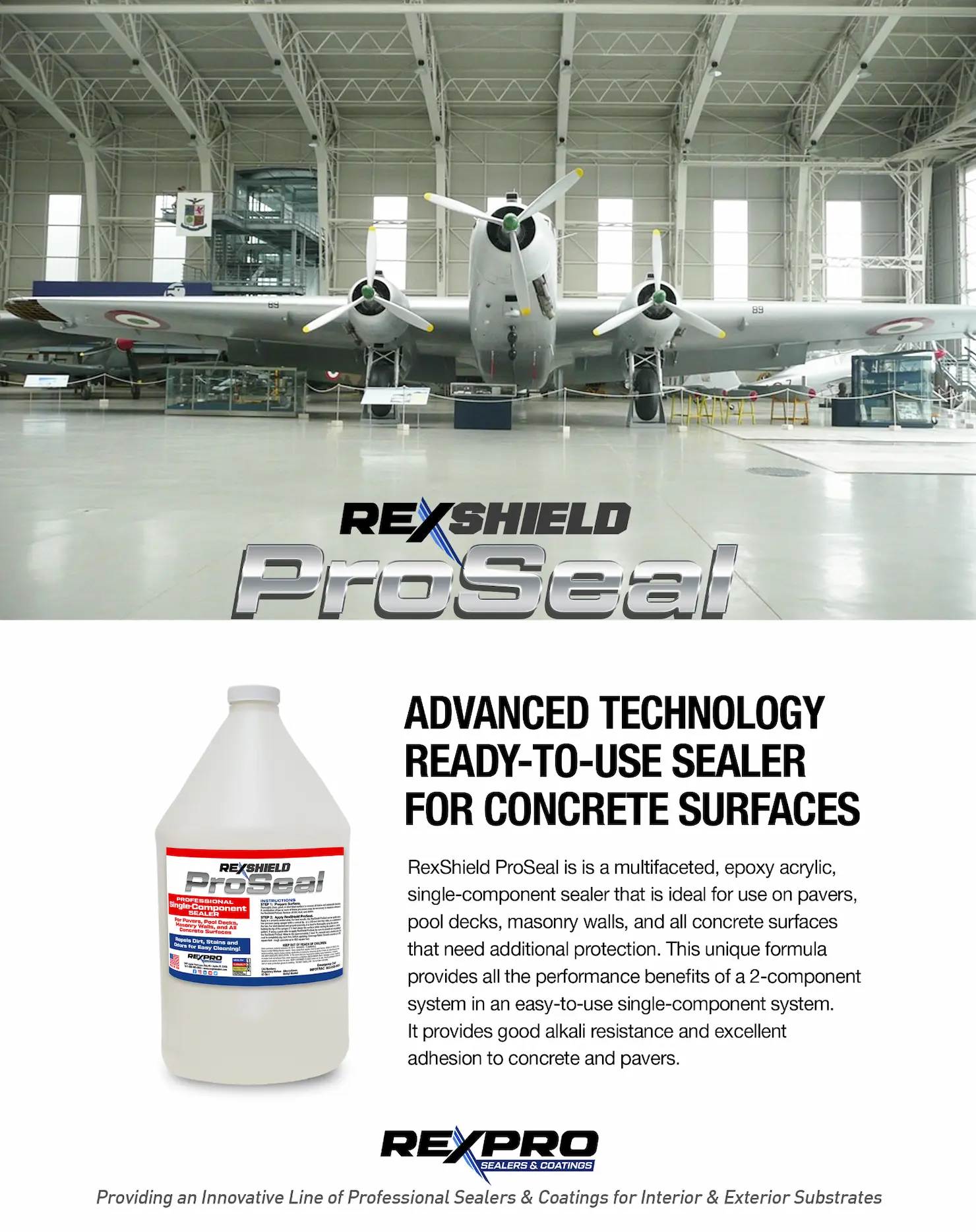 RexShield - ProSeal - Paver Concrete Pool Decks Masonry Wall Sealer (1) RexShield - ProSeal - Paver Concrete Pool Decks Masonry Wall Sealer (1)