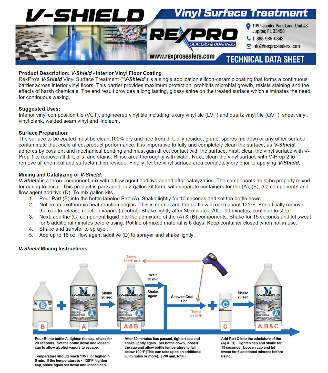 RexShield V-Shield Vinyl Sealer Mixing RexShield V-Shield Vinyl Sealer Mixing