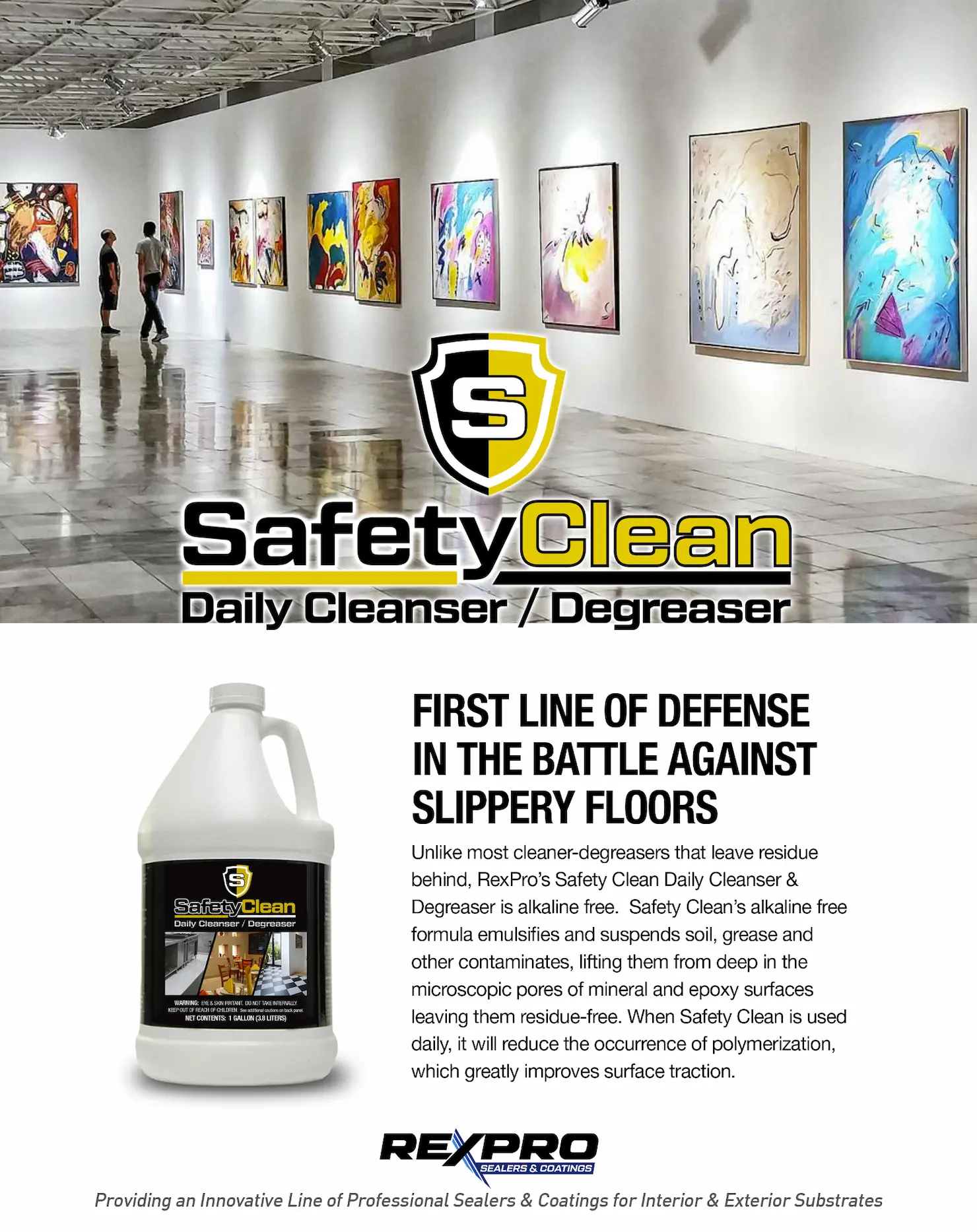 Safety Clean Traction Enhancing for Slippery Floors Safety Clean Traction Enhancing for Slippery Floors