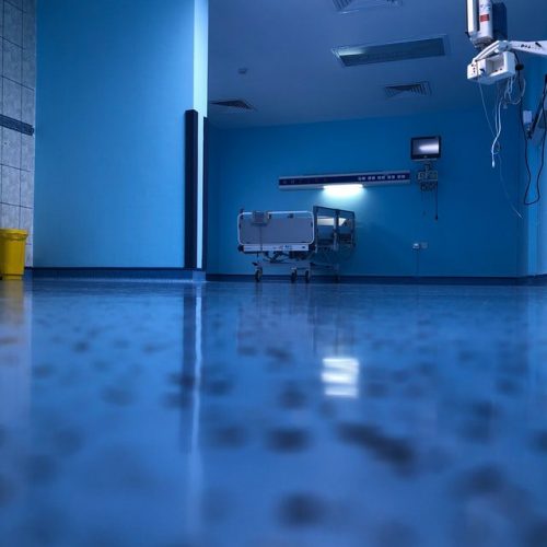 Slip resistance - making medical rooms safer